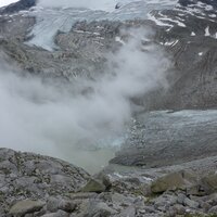 Gletschersee bei der ehemaligen Türkischen Zeltstadt (2220m) | 13.08.2010 | 12:47 Uhr