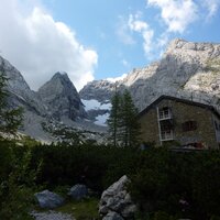 Blaueishütte vor Blaueisgletscher | 26.07.2011 | 10:45 Uhr