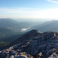 Blick zurück Richtung Berchtesgaden | 03.09.2011 |  7:24 Uhr