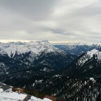 Blick Richtung Estergebirge und Zugspitze | 06.03.2013 | 11:47 Uhr