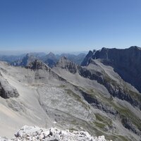 Unbenannter Gipfel, Moserkarspitze, Kühkarlspitze und Sonnenspitze | 30.08.2015 | 11:40 Uhr